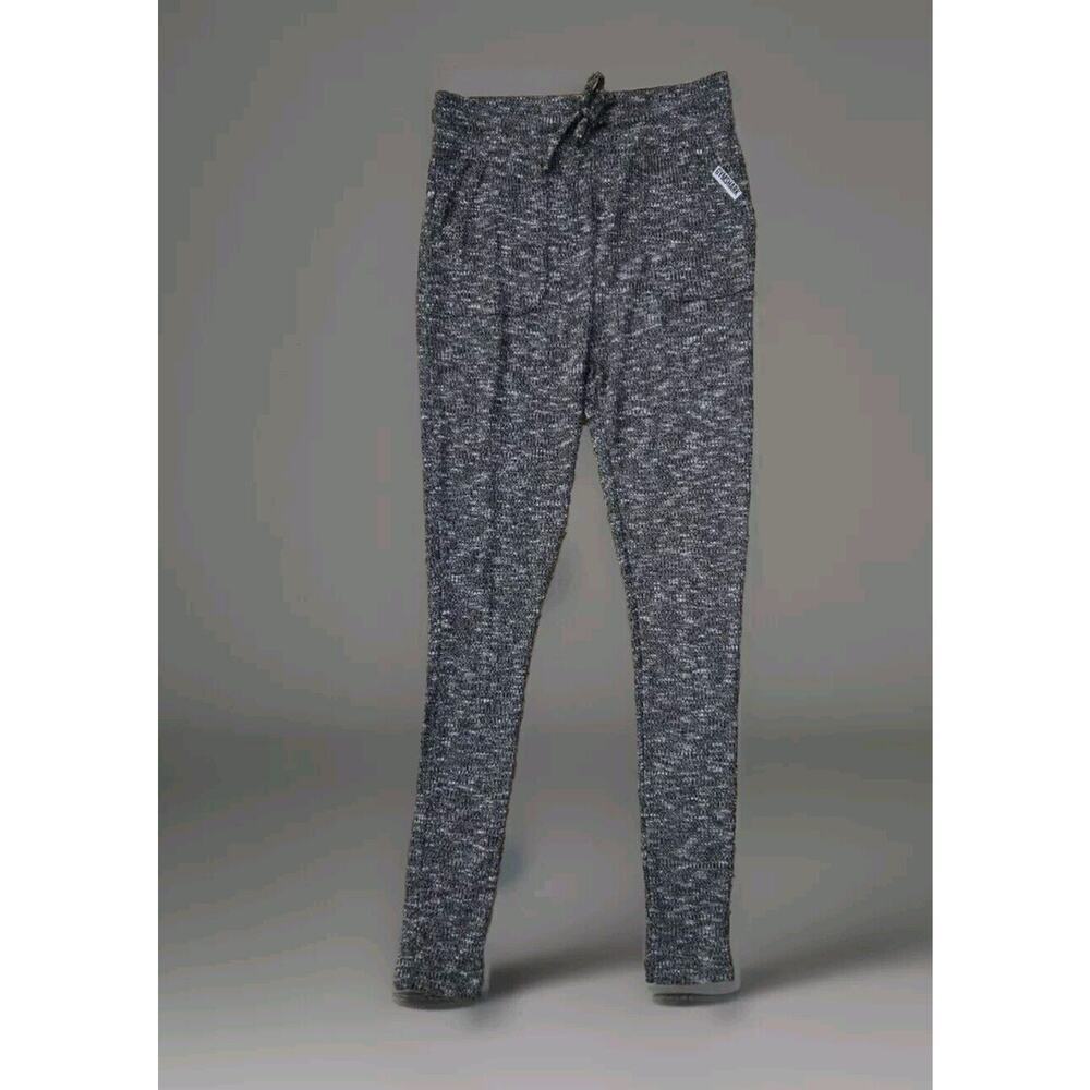Gymshark Skinny Sweatpants Women’s Small‎ Heathered Marl Gray High Rise Pockets